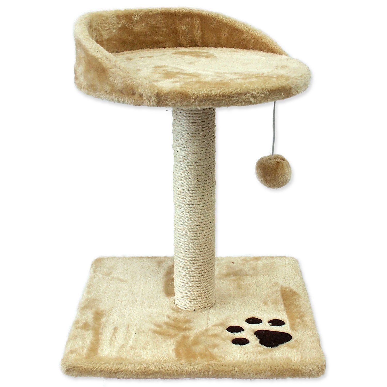 Trụ cào móng kiêm ổ nằm cho mèo Magic Cat Lilly màu be đậm
