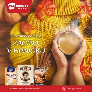 🍁 Podzimní pohoda začíná v hrníčku! ☕ Když se venku ochladí, ten pravý komfort najdete v teplém nápoji. 🔥 Vychutnej si...