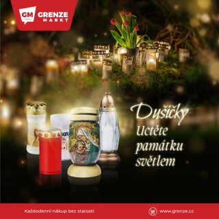 🕯️ Dušičky se blíží! Vzpomínka na ty, kteří už s námi nejsou, si zaslouží světlo, které vydrží. Ještě nemáte svíčky?...