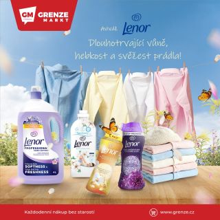 Nevzdávejte se hebkosti a svěží vůně prádla!🌸 Lenor se postará o to, aby vaše prádlo vonělo jako čerstvý letní vánek i v...