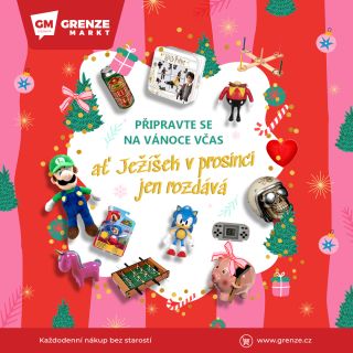 🎄 Vyhněte se předvánočnímu shonu a začněte vybírat dárky už teď.🎁 Na GRENZE najdete široký výběr dětských hraček – od...
