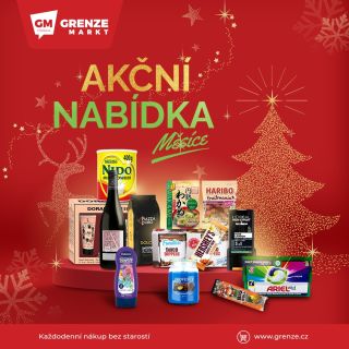 🎁 Akční nabídka prosince je tady! ❄️ Na GRENZE právě teď najdete výhodné ceny oblíbených produktů – od kávy, potravin a...