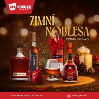 🥃✨ Zimní noblesa: Brandy & Koňaky Zima má své kouzlo – ticho, klid a chvíle, které si žádají výjimečnost. Sklenka brandy...